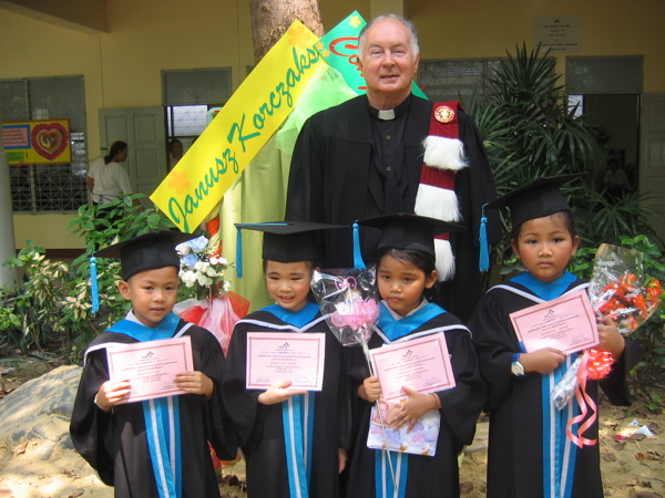 Father Joe - Mercy Preschool Graduation Day